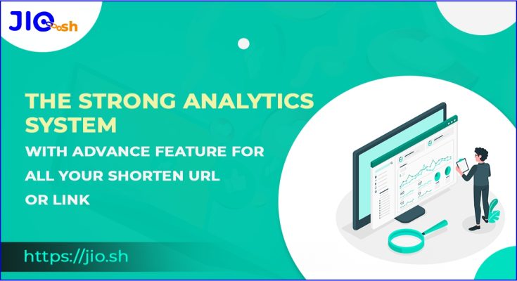 Jiosh URL the-strong Link analytics-system with link management (Link : https://jio.sh/)