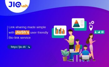 Link-sharing made simple with JioSh's user-friendly bio-link service (Link : https://jio.sh/)