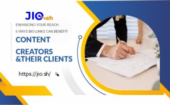 Enhancing Your Reach 5 Ways Bio-links Can Benefit Content Creators and Their Clients (Link : https://jio.sh/)