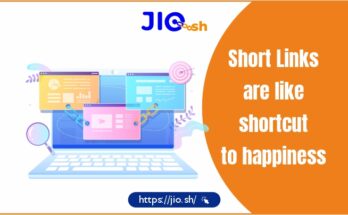 Short Links are like shortcut to happiness (Link : https://jio.sh/)