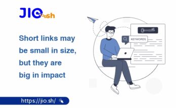 Short links may be small in size, but they are big in impact. (Link : https://jio.sh/)
