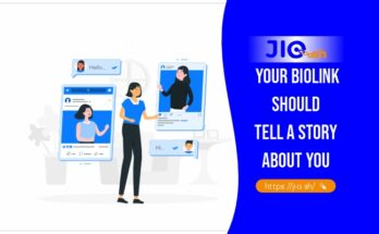 Your biolink should tell a story about you (Link : https://jio.sh/)