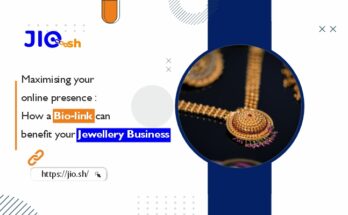 Maximising your online presence how a bio-link can benefit your jewellery business (Link : https://jio.sh/)