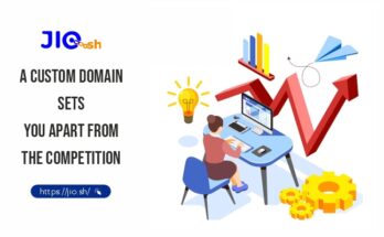 A custom domain sets you apart from the competition (Link : https://jio.sh/)