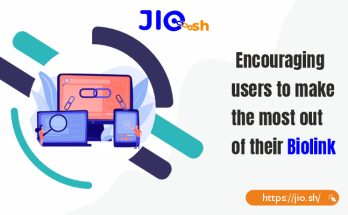 Biolink Optimization: Encouraging users to make the most out of their biolink (Link : https://jio.sh/)