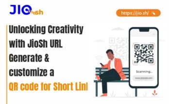 Unlocking Creativity with JioSh URL Generate and customizable a QR code for Short Link (Link : https://jio.sh/)
