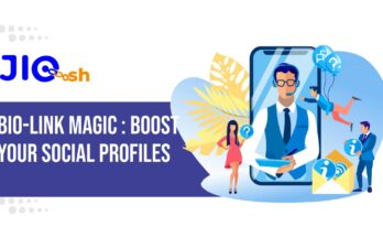 BioLink Magic Boost Your Social Profiles (Link : https://jio.sh/)