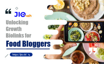 Biolink for Food Bloggers (Link : https://jio.sh/)