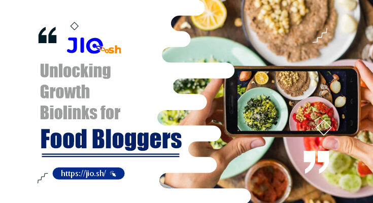 Biolink for Food Bloggers (Link : https://jio.sh/)