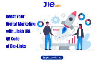 Boost Your Digital Marketing with JioSh URL QR Code of Bio-Links (Link : https://jio.sh/)