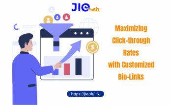 Maximizing Click-through Rates with Customized Bio-Links (Link : https://jio.sh/)